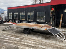 Load image into Gallery viewer, Triton 2 place Drive On/Off Snowmobile Trailer