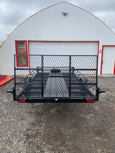 Rear Gate ATV Utility Trailwr 