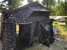 Load image into Gallery viewer, Doghouse Tents Camo Badlands Tent With Annex 