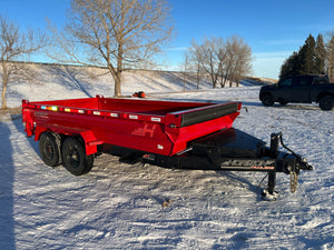 2025 Horizon 7x14 Heavy Duty Dump (HZ7) 15K GVW