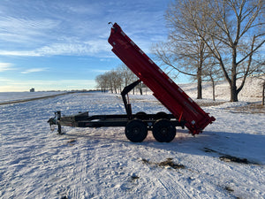 2025 Horizon 7x14 Heavy Duty Dump (HZ7) 15K GVW