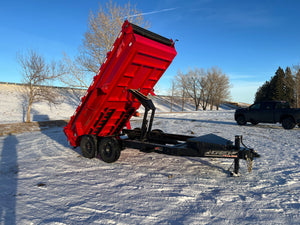 2025 Horizon 7x14 Heavy Duty Dump (HZ7) 15K GVW