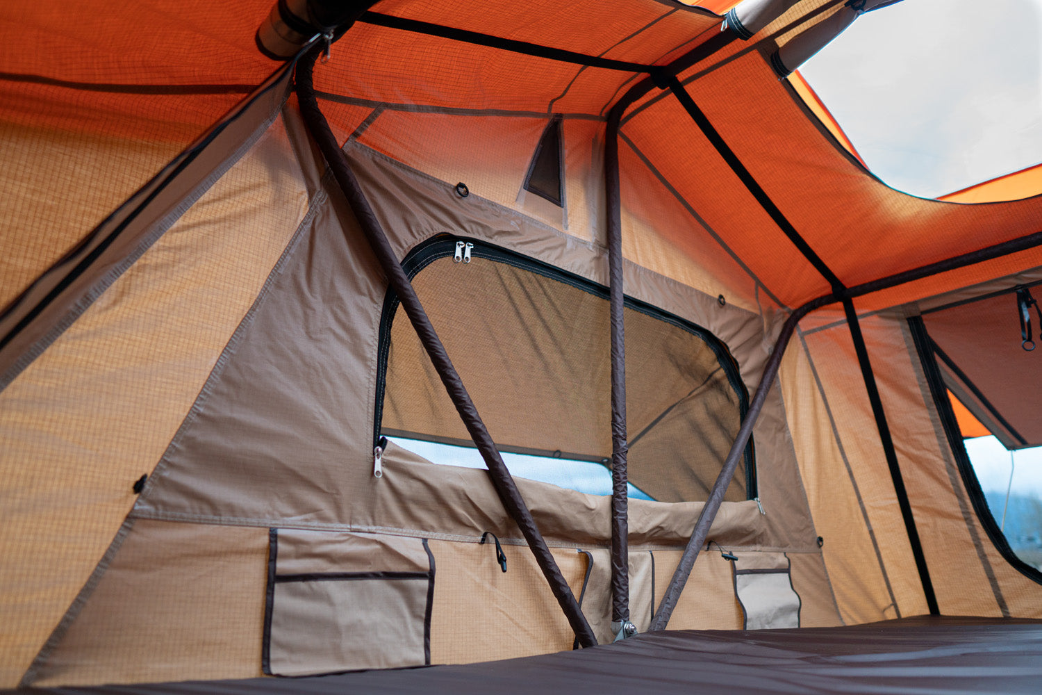 four person roof top tent Mesa 4 Person “ROUGHNECK" Rooftop Tent