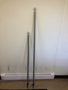 Replacement poles for vehicle awning 